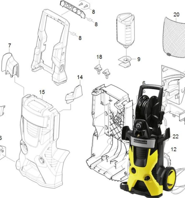 Vue éclatée Karcher K5 Premium Full Control